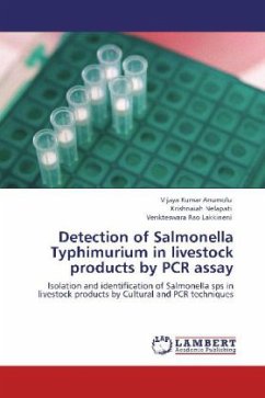 Detection of Salmonella Typhimurium in livestock products by PCR assay