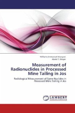 Measurement of Radionuclides in Processed Mine Tailing in Jos