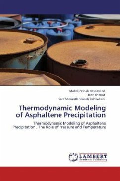 Thermodynamic Modeling of Asphaltene Precipitation - Zeinali Hasanvand, Mahdi;Kharrat, Riaz;Shokrollahzadeh Behbahani, Sara