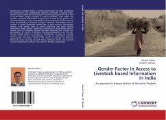 Gender Factor in Access to Livestock based Information in India
