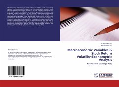 Macroeconomic Variables & Stock Return Volatility:Econometric Analysis