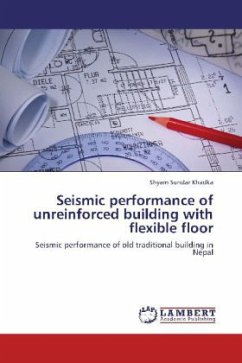 Seismic performance of unreinforced building with flexible floor