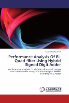 Performance Analysis Of Bi-Quad filter Using Hybrid Signed Digit Adder - Agarwal, Sugandha