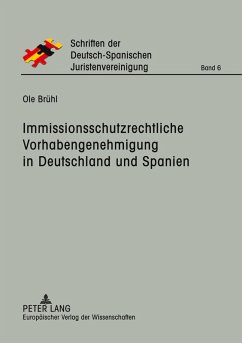 Cover Immissionsschutzrechtliche Vorhabengenehmigung in Deutschland und Spanien
