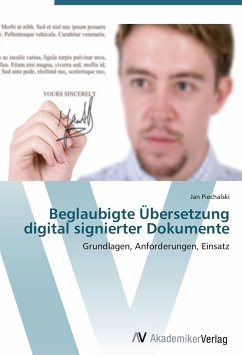 Beglaubigte Übersetzung digital signierter Dokumente - Piechalski, Jan
