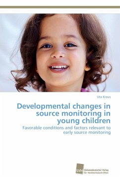 Developmental changes in source monitoring in young children - Kraus, Uta