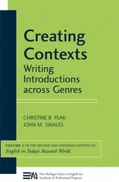 Creating Contexts - Feak, Christine; Swales, John M.