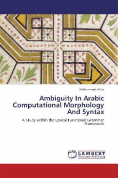Ambiguity In Arabic Computational Morphology And Syntax - Attia, Mohammed