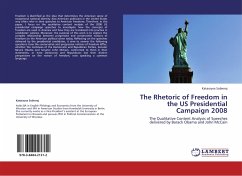 The Rhetoric of Freedom in the US Presidential Campaign 2008 - Sobieraj, Katarzyna