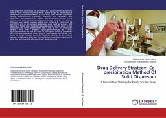 Drug Delivery Strategy: Co-precipitation Method Of Solid Dispersion