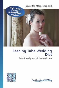Feeding Tube Wedding Diet