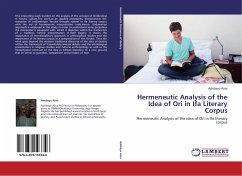Hermeneutic Analysis of the Idea of Ori in Ifa Literary Corpus - Aina, Adebayo