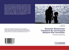 Domestic Wastewater Treatment By Constructed Wetland And Vermifilter - Pise, Navin;Munavalli, Guru