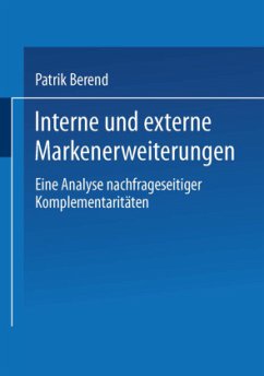 Interne und externe Markenerweiterungen - Berend, Patrik