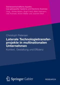 Laterale Technologietransferprojekte in multinationalen Unternehmen - Petersen, Christoph