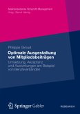 Optimale Ausgestaltung von Mitgliedsbeiträgen