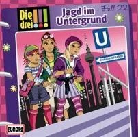 Jagd im Untergrund / Die drei Ausrufezeichen Bd.22 (Audio-CD)