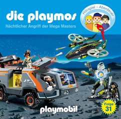 Nächtlicher Angriff der Mega Masters / Die Playmos Bd.31 (1 Audio-CD) - Rost, Simon X.; Fickel, Florian