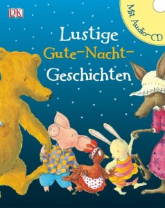 Lustige Gute-Nacht-Geschichten, m. Audio-CD - Gliori, Debi