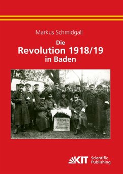 Die Revolution 1918/19 in Baden - Schmidgall, Markus