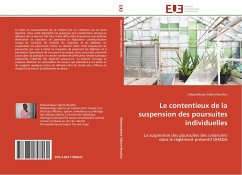 Le contentieux de la suspension des poursuites individuelles - Boudou, Ndoyombaye Sabine