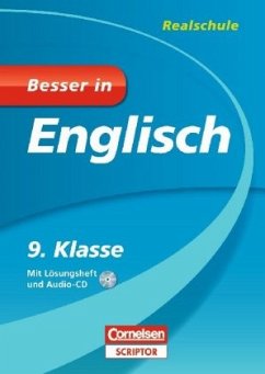Cover 9. Klasse, m. Audio-CD / Besser in Englisch, Realschule
