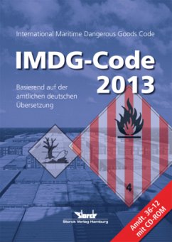 Cover IMDG-Code 2013, m. CD-ROM