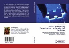 NGOs as Learning Organizations in Developing Societies