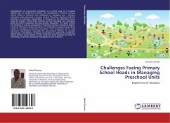 Challenges Facing Primary School Heads in Managing Preschool Units - Cosmas, Juhudi