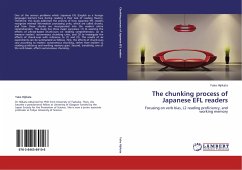 The chunking process of Japanese EFL readers - Hijikata, Yuko