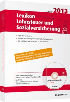 Lexikon Lohnsteuer und Sozialversicherung 2013 Cover Lexikon Lohnsteuer und Sozialversicherung 2013