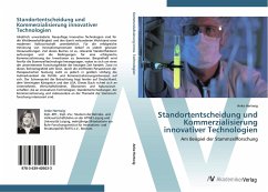 9783639405033 - Hertwig, Anke: Standortentscheidung und Kommerzialisierung innovativer Technologien - Buch