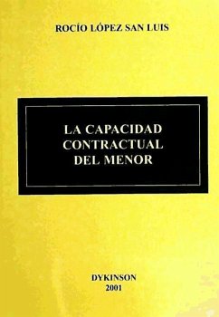 La capacidad contractual del menor - López San Luis, Rocío