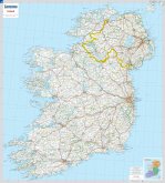 Ireland - Michelin rolled & tubed wall map Encapsulated