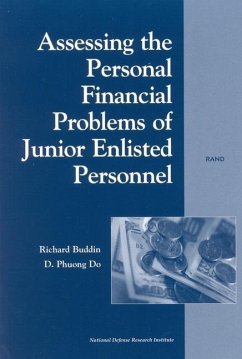 Assessing the Personal Financial Problems of Junior Enlisted Personnel - Buddin, Richard; Do, Phuong D