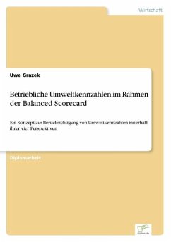 Betriebliche Umweltkennzahlen im Rahmen der Balanced Scorecard - Grazek, Uwe