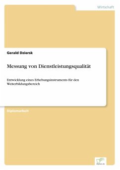 Messung von Dienstleistungsqualität - Dziersk, Gerald
