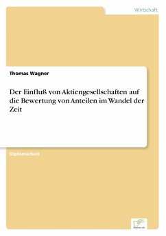 Der Einfluß von Aktiengesellschaften auf die Bewertung von Anteilen im Wandel der Zeit - Wagner, Thomas