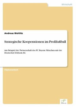 Strategische Kooperationen im Profifußball - Wehlitz, Andreas