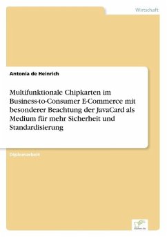 Multifunktionale Chipkarten im Business-to-Consumer E-Commerce mit besonderer Beachtung der JavaCard als Medium für mehr Sicherheit und Standardisierung - de Heinrich, Antonia