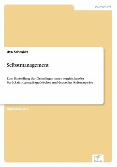 Selbstmanagement - Schmidt, Uta