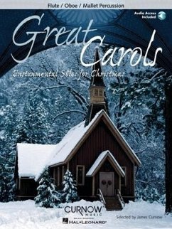 Great Carols Instrumental Solos for Christmas Flute/Oboe/Mallet Percussion - Grade 3-4 Book/Online Audio