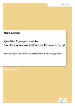 Quality Management im kreditgenossenschaftlichen Finanzverbund