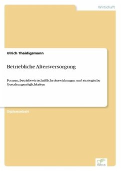 Betriebliche Altersversorgung - Thaidigsmann, Ulrich