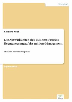 Die Auswirkungen des Business Process Reengineering auf das mittlere Management - Koob, Clemens