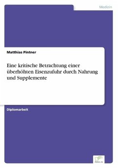 Eine kritische Betrachtung einer überhöhten Eisenzufuhr durch Nahrung und Supplemente - Pintner, Matthias