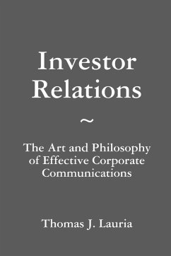 Investor Relations - Lauria, Thomas J.