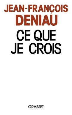 Cover Ce que je crois