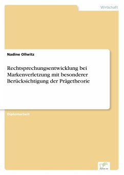 Rechtsprechungsentwicklung bei Markenverletzung mit besonderer Berücksichtigung der Prägetheorie - Ollwitz, Nadine