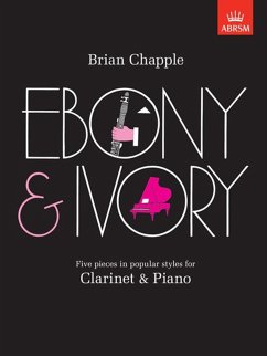 Cover Ebony and Ivory 5 pieces in popular styles for clarinet and piano
